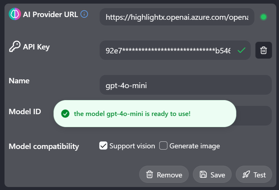 azure openai Save Model