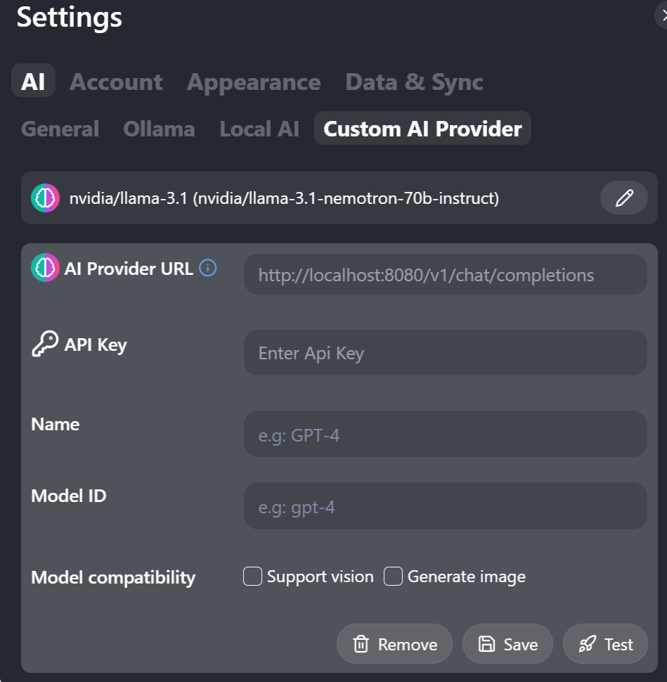 Open Router Add Model